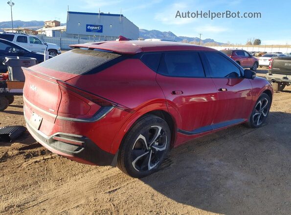 KNDC4DLC2R5221453 2024 KIA EV6 Red Rear right