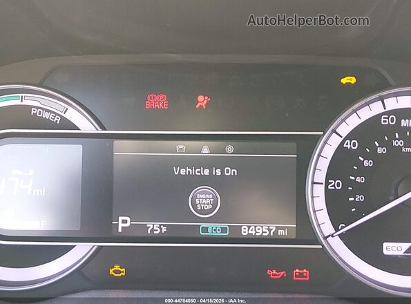 KNDCB3LC1L5451296 2020 KIA NIRO White 