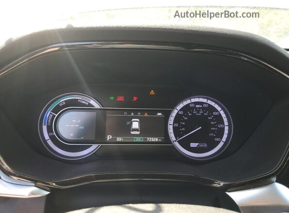 KNDCB3LC2M5469159 2021 KIA NIRO Black Widok zestawu wskaźników