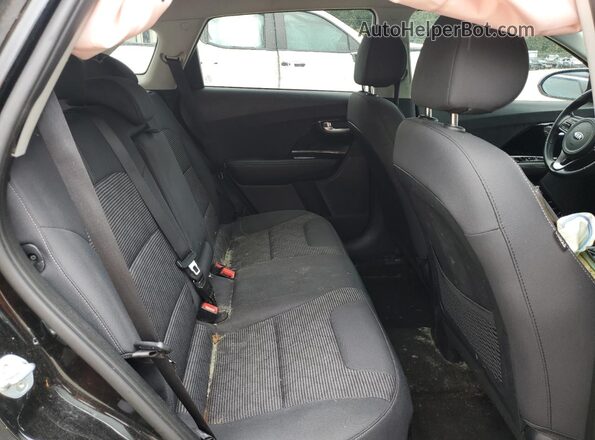 KNDCB3LC2M5469159 2021 KIA NIRO Black Widok tylnych siedzeń