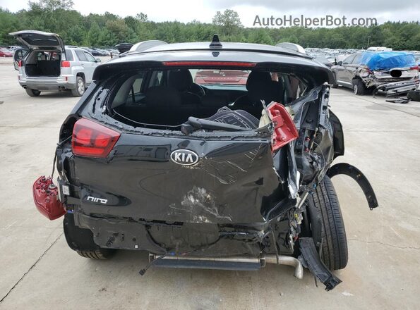 KNDCB3LC2M5469159 2021 KIA NIRO Black Widok z tyłu