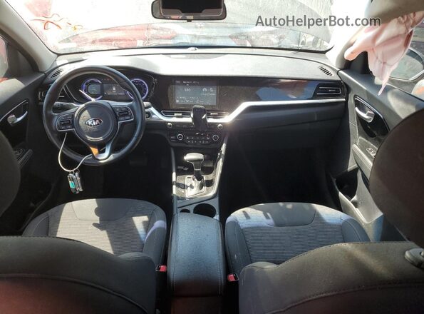 KNDCB3LC2M5469159 2021 KIA NIRO Black Widok deski rozdzielczej