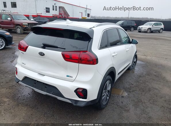 KNDCB3LC2M5471297 2021 KIA NIRO White Trasero derecho
