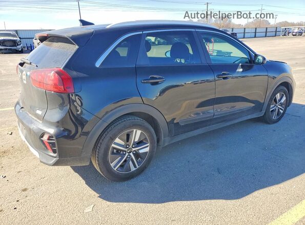 KNDCB3LC4L5374472 2020 KIA NIRO Black Հետևի աջ
