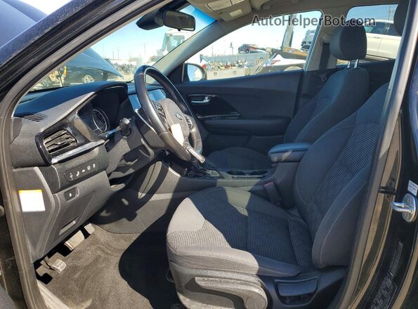 KNDCB3LC4L5374472 2020 KIA NIRO Black Սալոնի դիմացի տեսք