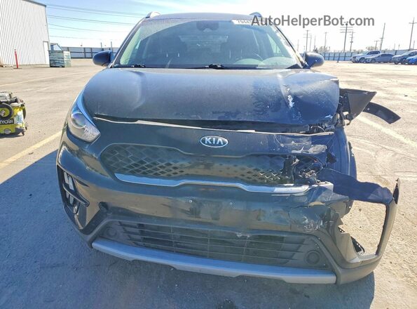 KNDCB3LC4L5374472 2020 KIA NIRO Black Դիմացի տեսք