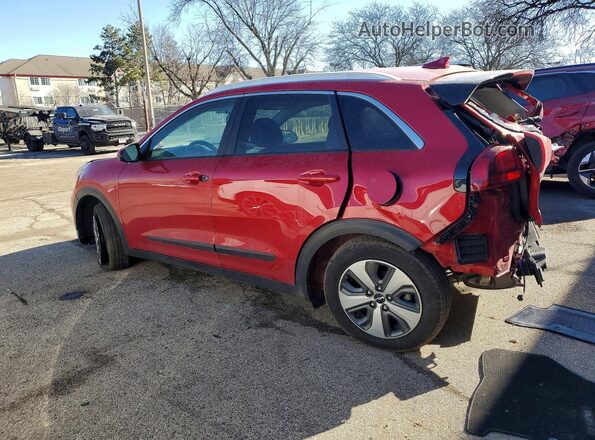 KNDCB3LC7N5534802 2022 KIA NIRO Red Tył lewy