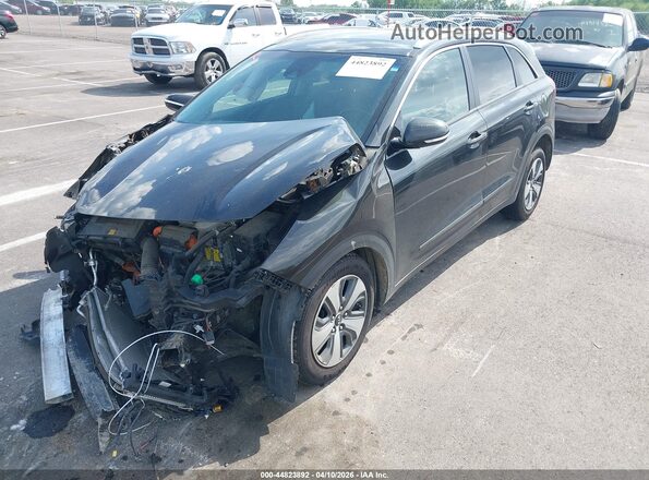 KNDCC3LC2H5056256 2017 KIA NIRO Black Vista tres cuartos delantera izquierda