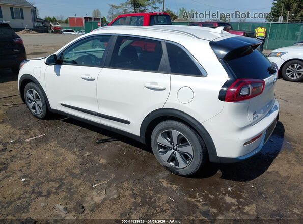 KNDCC3LD0K5322700 2019 KIA NIRO PLUG-IN HYBRID White Tył lewy