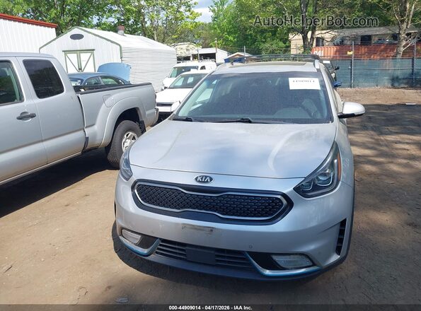 KNDCC3LD2K5252004 2019 KIA NIRO PLUG-IN HYBRID Silver ხელსაწყოთა პანელის ხედი
