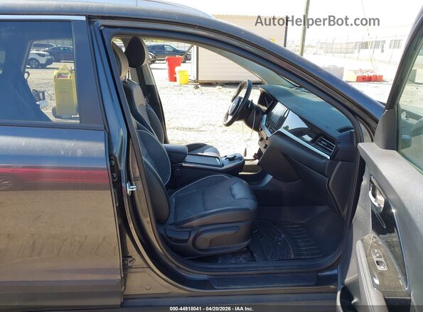 KNDCC3LG3M5098514 2021 KIA NIRO EV Gray წინა სალონის ხედი