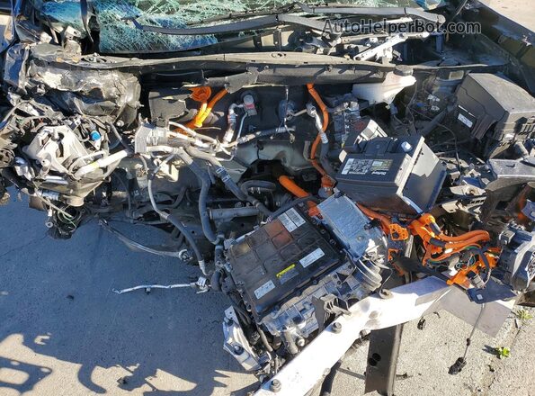 KNDCC3LG4N5117749 2022 KIA NIRO Gray Widok wnętrza z tyłu