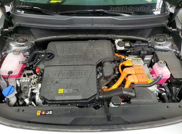 KNDCP3LE0T5321500 2026 KIA NIRO Серый Вид задней части салона