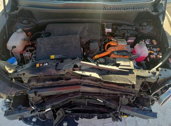 KNDCP3LE9P5084804 2023 KIA NIRO Серый Вид задней части салона