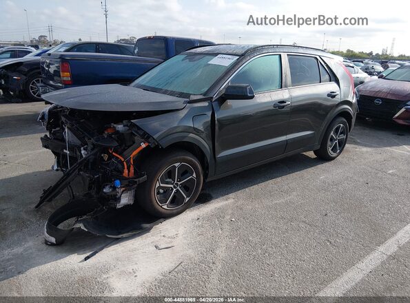 KNDCS3LF3S5309850 2025 KIA NIRO PLUG-IN HYBRID Gray წინა მარცხენა ხედი სამი მეოთხედიდან