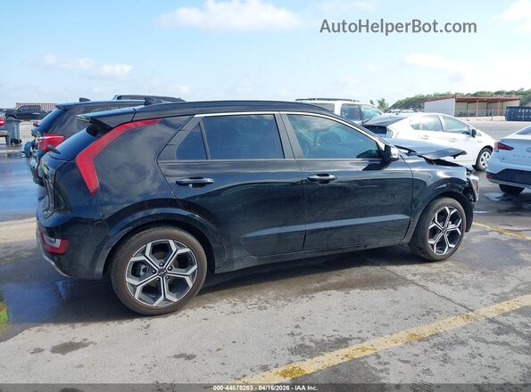 KNDCT3LE9S5224306 2025 KIA NIRO Black უკანა სალონის ხედი