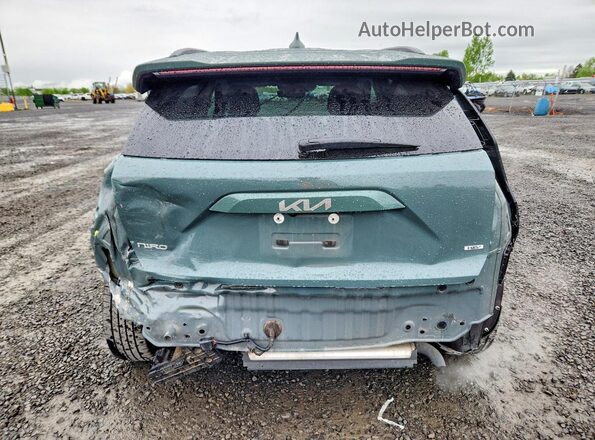 KNDCT3LEXR5167320 2024 KIA NIRO Green Widok z tyłu