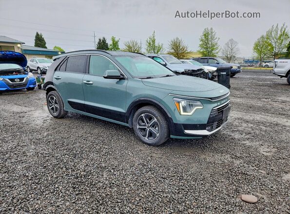 KNDCT3LEXR5167320 2024 KIA NIRO Green Przód prawy