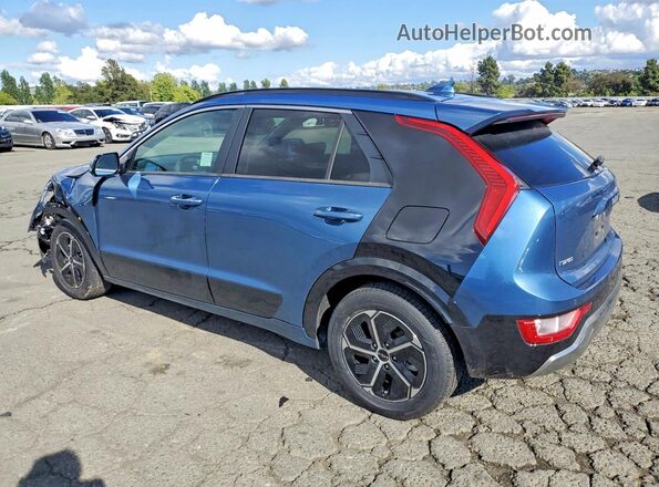 KNDCT3LEXR5190239 2024 KIA NIRO Blue Trasero izquierdo