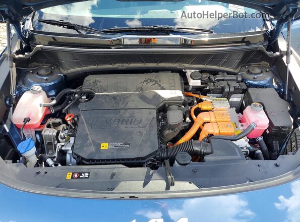 KNDCT3LEXR5190239 2024 KIA NIRO Blue Vista del compartimento del motor