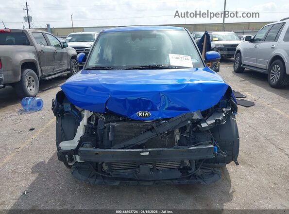 KNDJ53AF6M7768573 2021 KIA SOUL Blue უკანა სალონის ხედი