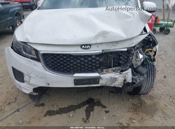 KNDMB5C10G6172226 2016 KIA SEDONA White წინა ხედი