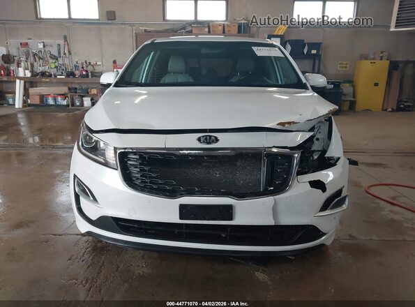 KNDMB5C11M6674626 2021 KIA SEDONA White Vista interior trasera