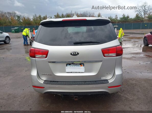 KNDMB5C12H6250068 2017 KIA SEDONA Silver 