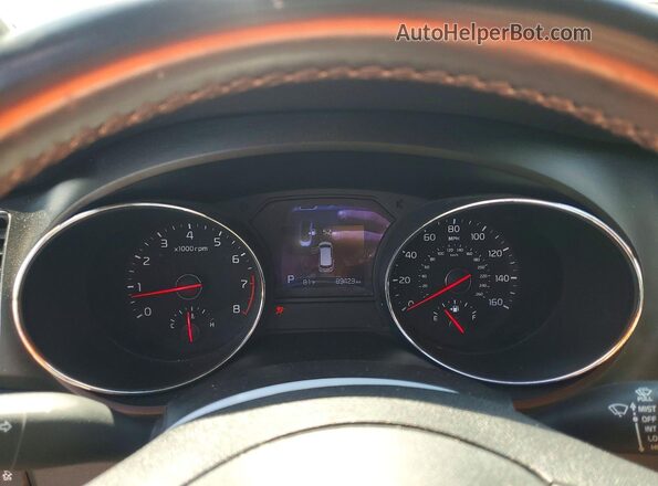 KNDMB5C13K6517659 2019 KIA SEDONA Silver Instrument cluster view