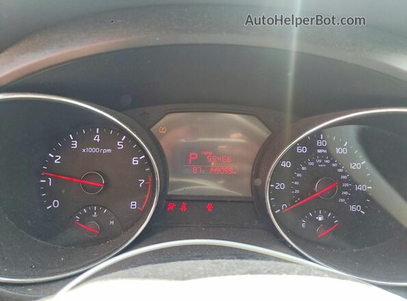 KNDMB5C14H6219825 2017 KIA SEDONA Blue Vista del cuadro de instrumentos