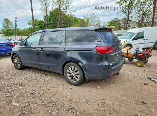 KNDMB5C14K6526645 2019 KIA SEDONA Black უკანა მარცხენა