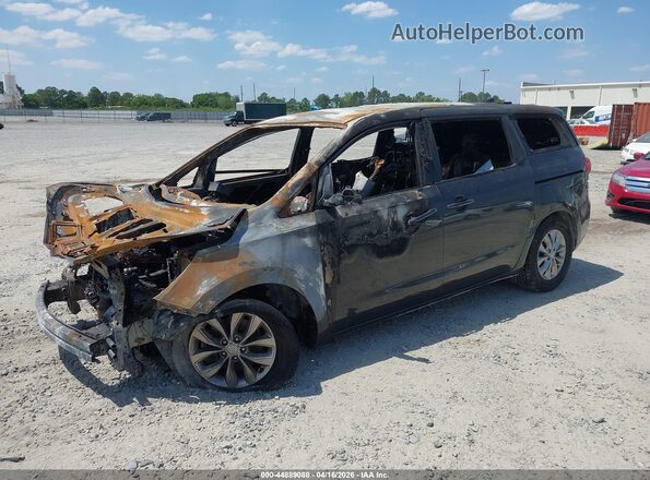 KNDMB5C14L6634068 2020 KIA SEDONA Black Front left