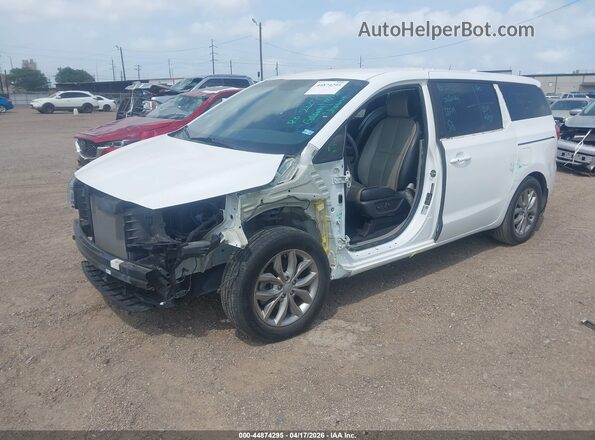 KNDMB5C15K6549416 2019 KIA SEDONA White Front left