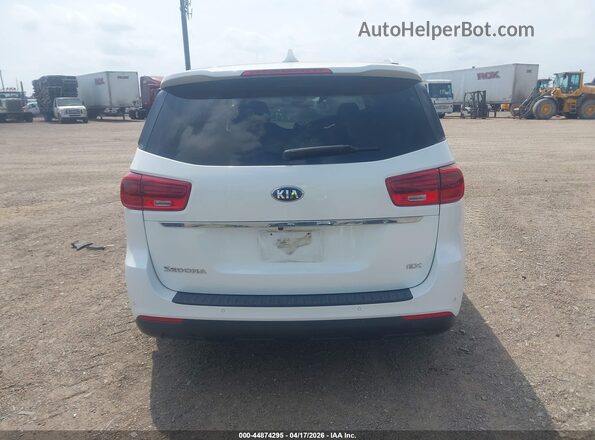 KNDMB5C15K6549416 2019 KIA SEDONA White 