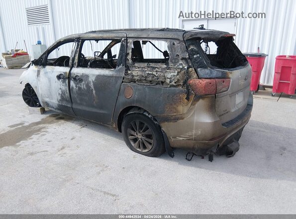 KNDMB5C16G6202832 2016 KIA SEDONA Black Rear left
