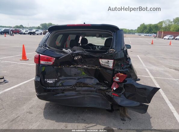 KNDMB5C16H6253894 2017 KIA SEDONA Black 
