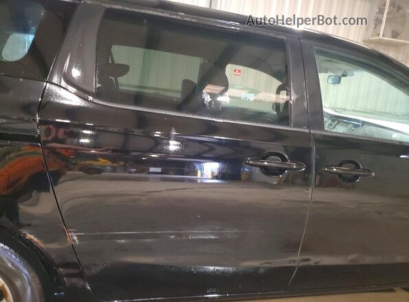 KNDMB5C16L6604831 2020 KIA SEDONA Black უკანა სალონის ხედი