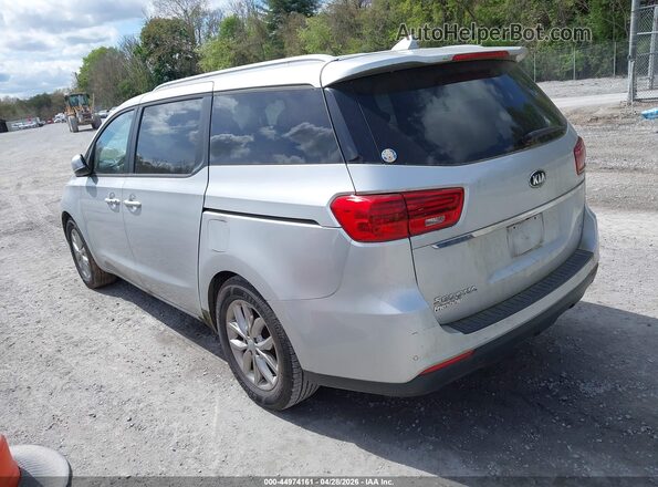 KNDMB5C17K6513744 2019 KIA SEDONA Серебряный Задняя левая четверть