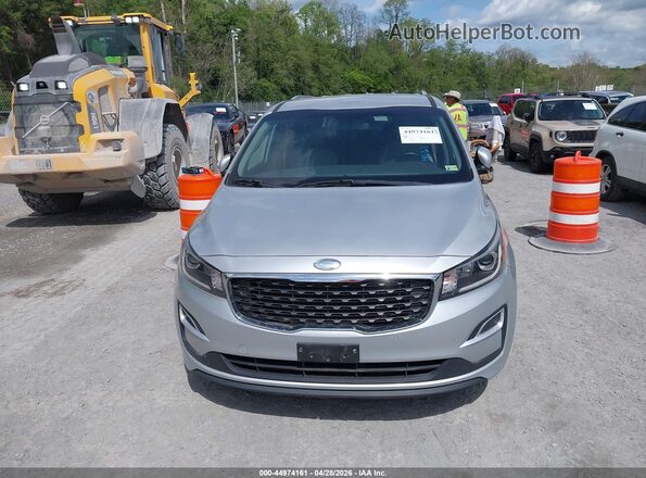 KNDMB5C17K6513744 2019 KIA SEDONA Серебряный Вид щитка приборов