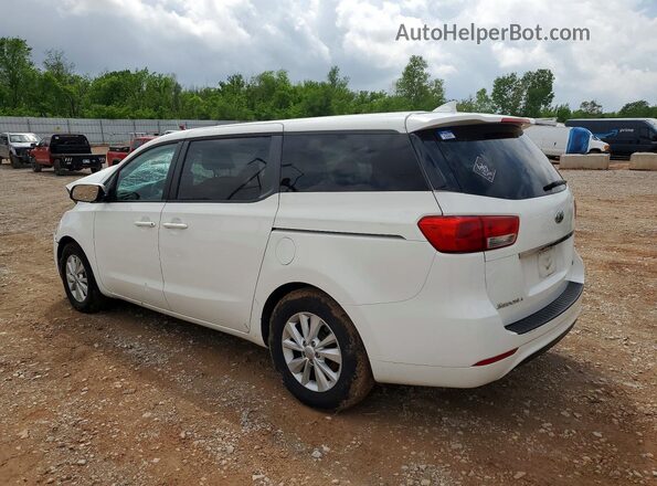 KNDMB5C18H6225546 2017 KIA SEDONA White უკანა მარცხენა