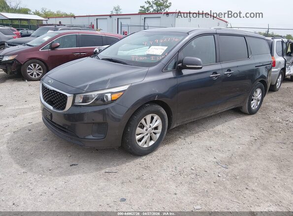 KNDMB5C19H6283780 2017 KIA SEDONA Green Передня ліва чверть