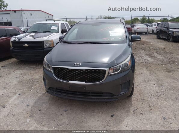 KNDMB5C19H6283780 2017 KIA SEDONA Green Вид щитка приладів