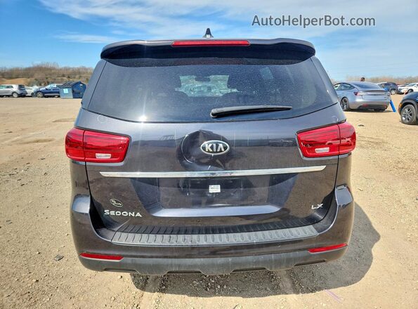 KNDMB5C19M6667312 2021 KIA SEDONA Gray უკანა ხედი