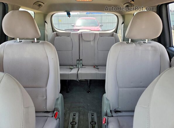 KNDMB5C19M6667312 2021 KIA SEDONA Gray უკანა სავარძლების ხედი