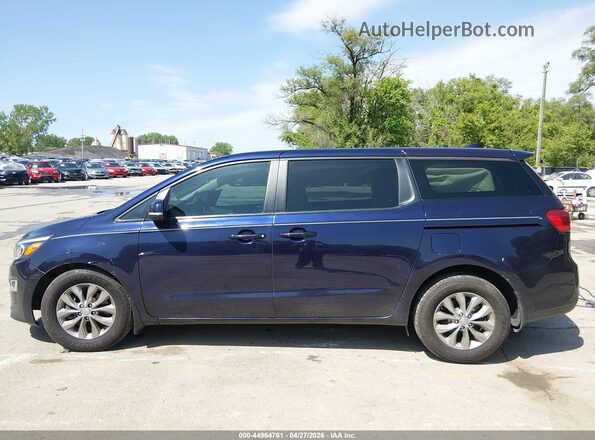 KNDMB5C19M6668122 2021 KIA SEDONA Blue 360 interior view