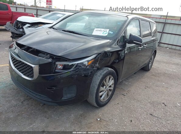 KNDMB5C1XH6234992 2017 KIA SEDONA Черный 