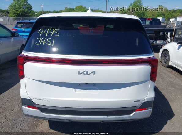 KNDNB5KA8T6117684 2026 KIA CARNIVAL MPV HYBRID White 