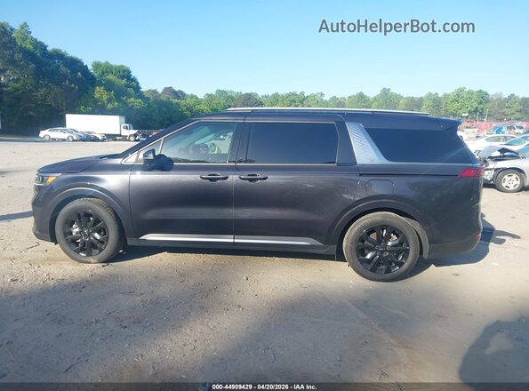 KNDNE5H34R6349613 2024 KIA CARNIVAL MPV Gray Vista interior de 360 grados