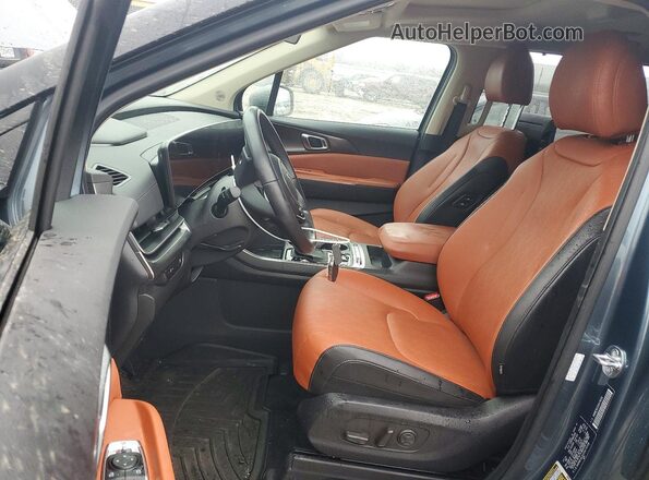 KNDNE5K35S6479558 2025 KIA CARNIVAL Blue წინა სალონის ხედი