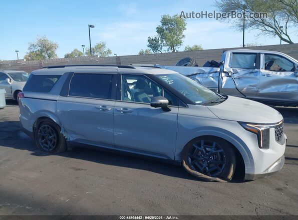 KNDNE5K3XT6593153 2026 KIA CARNIVAL MPV Gray წინა ხედი